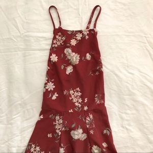 RARE NWOT Brandy Melville red Kirsten Dress